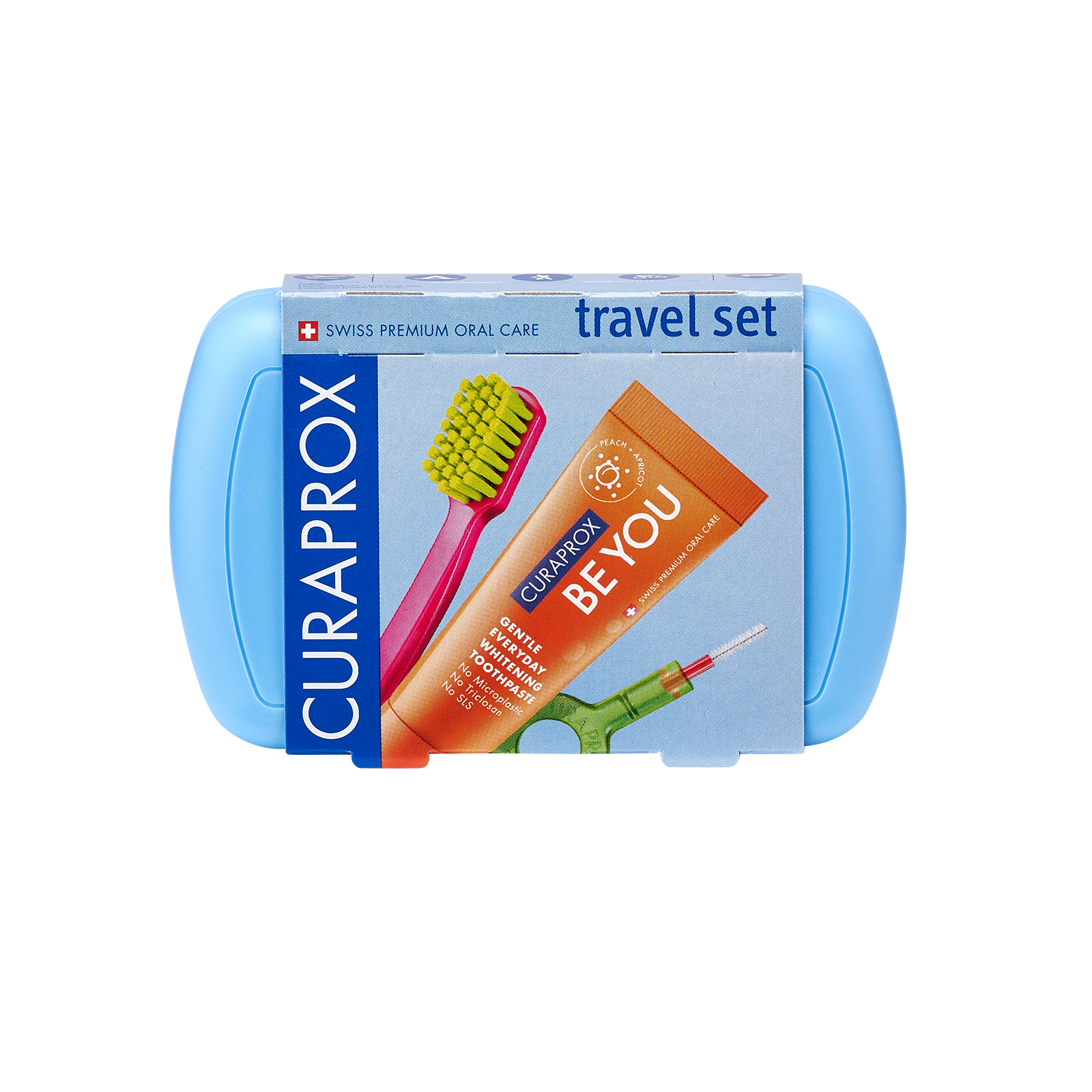 Curaprox Travel Set, Blue