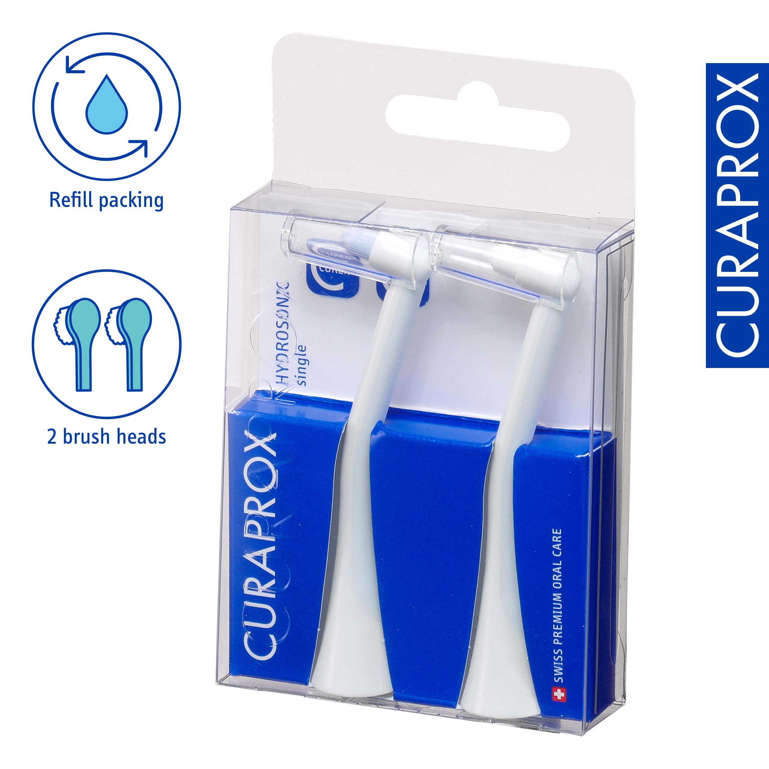 Curaprox Brushhead Single, 2 pcs