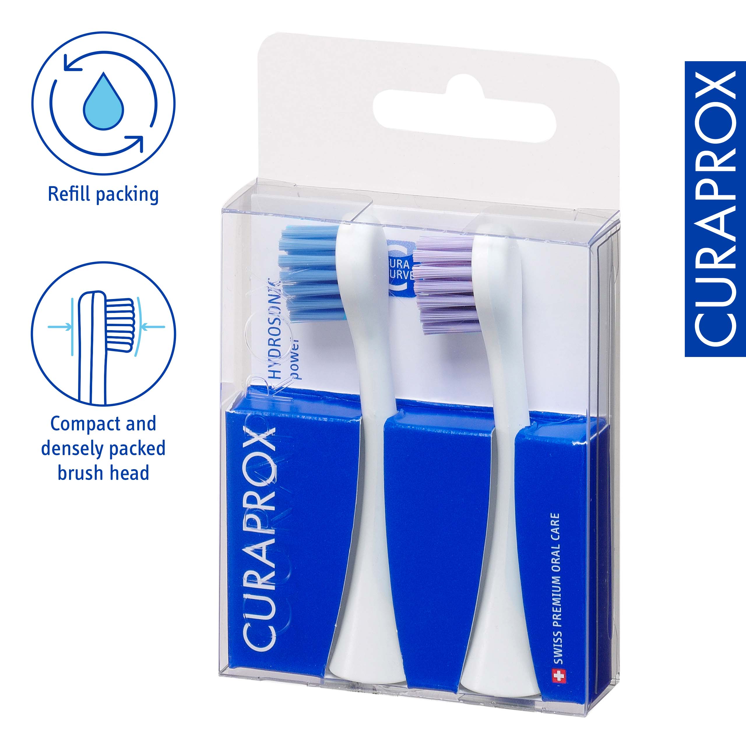 Curaprox Brushhead Power, 2 pcs