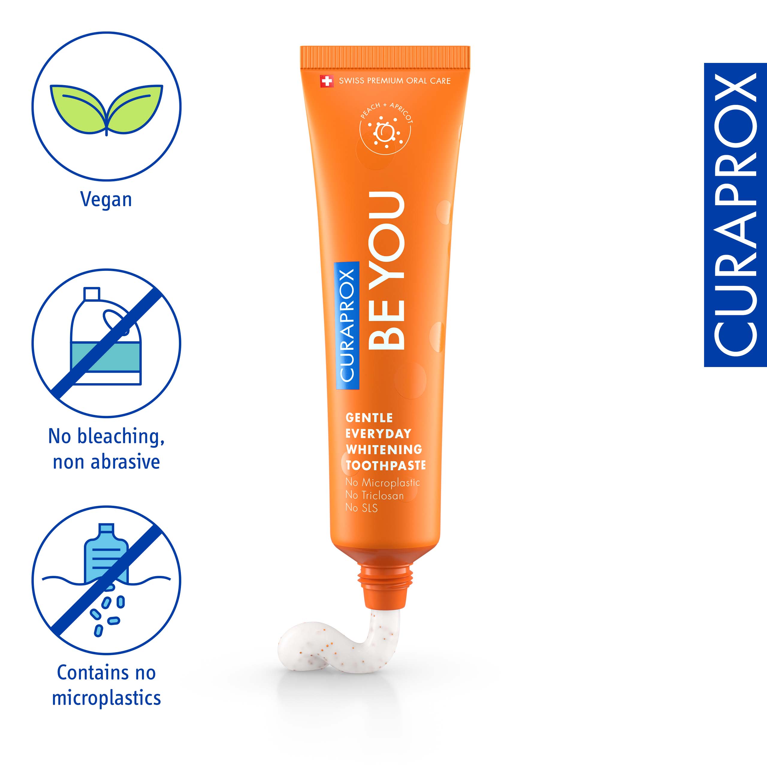 Curaprox Be you, Peach Toothpaste, 60ml