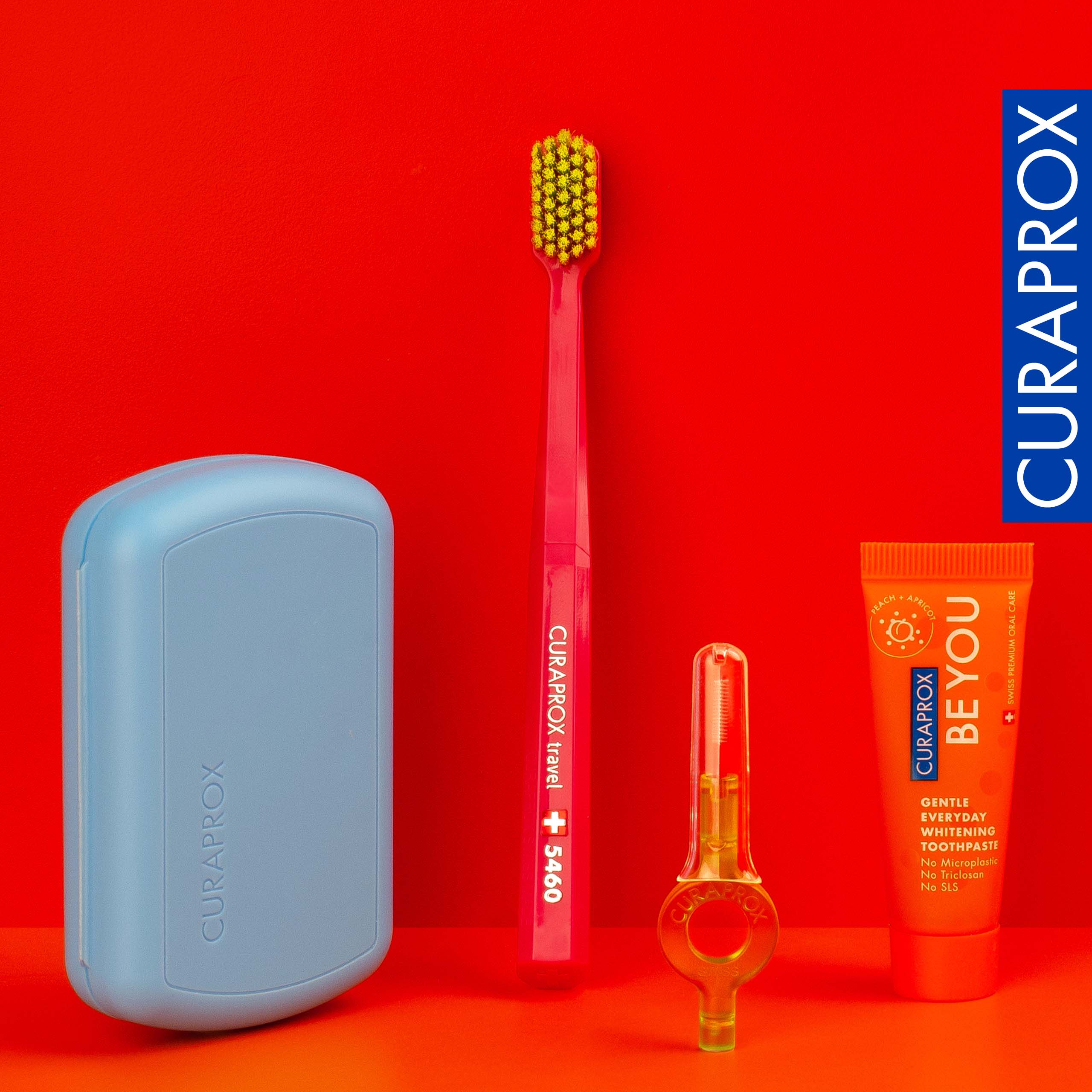 Curaprox Travel Set, Blue