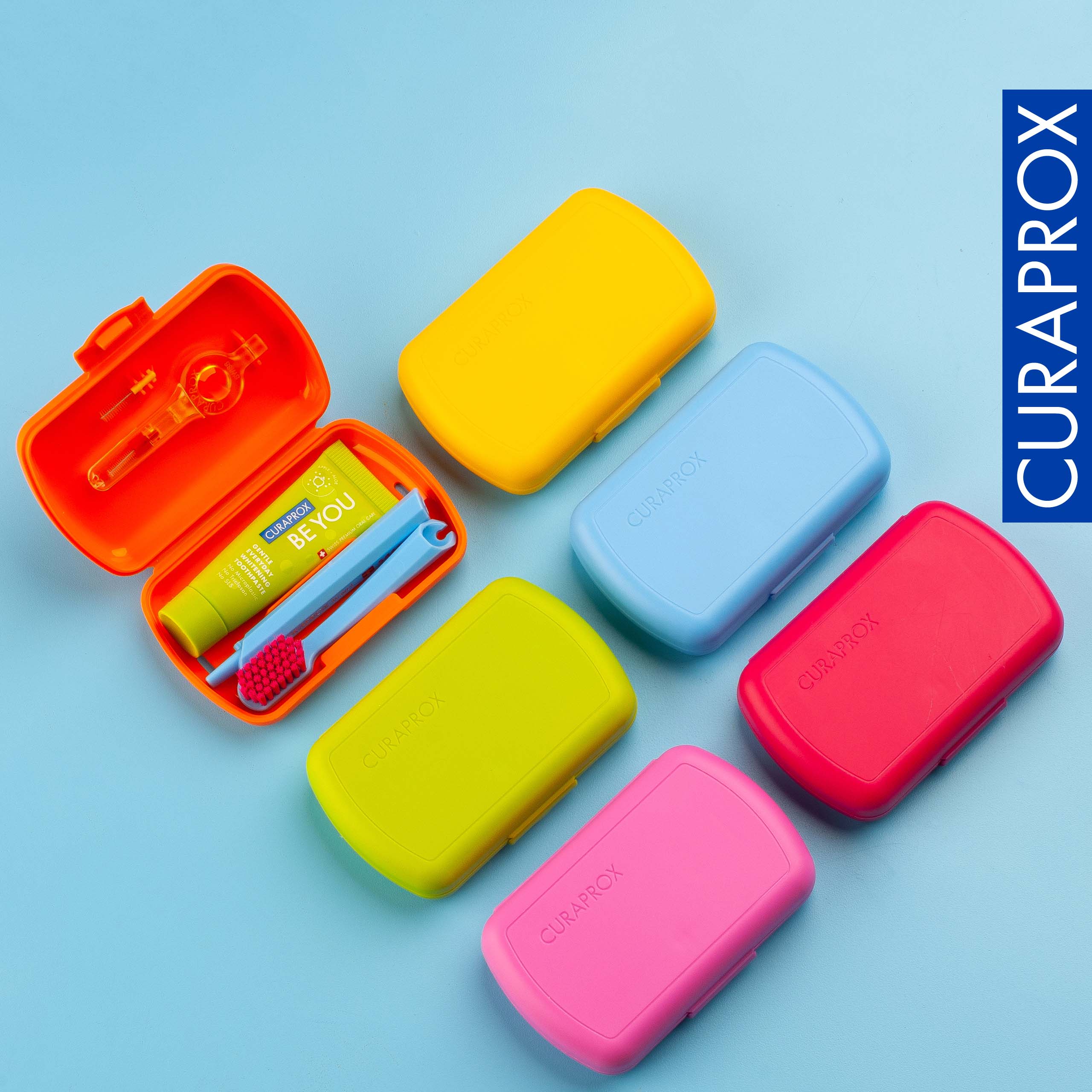 Curaprox Travel Set, Blue