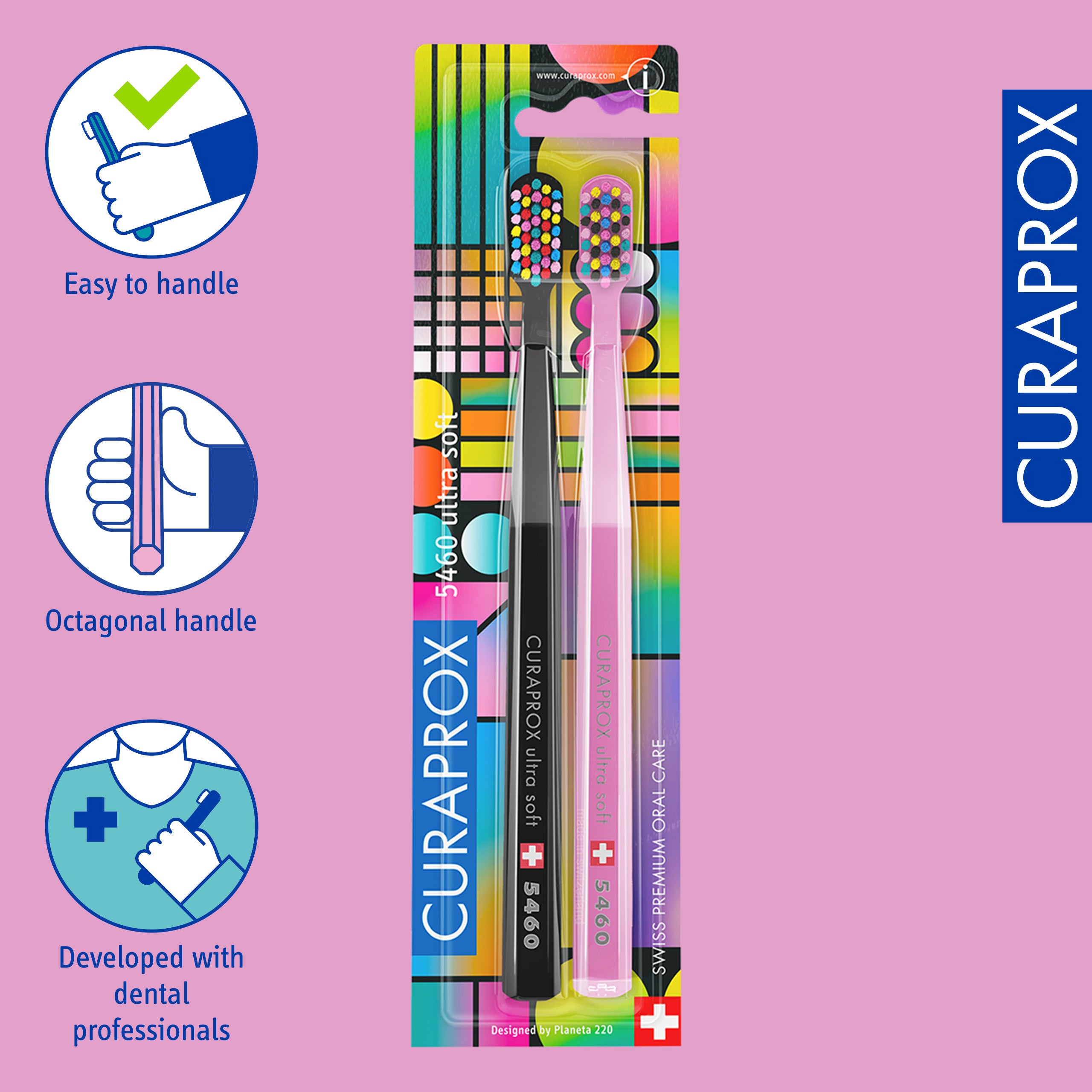 Curaprox CS 5460 80's Edition, 2 pcs