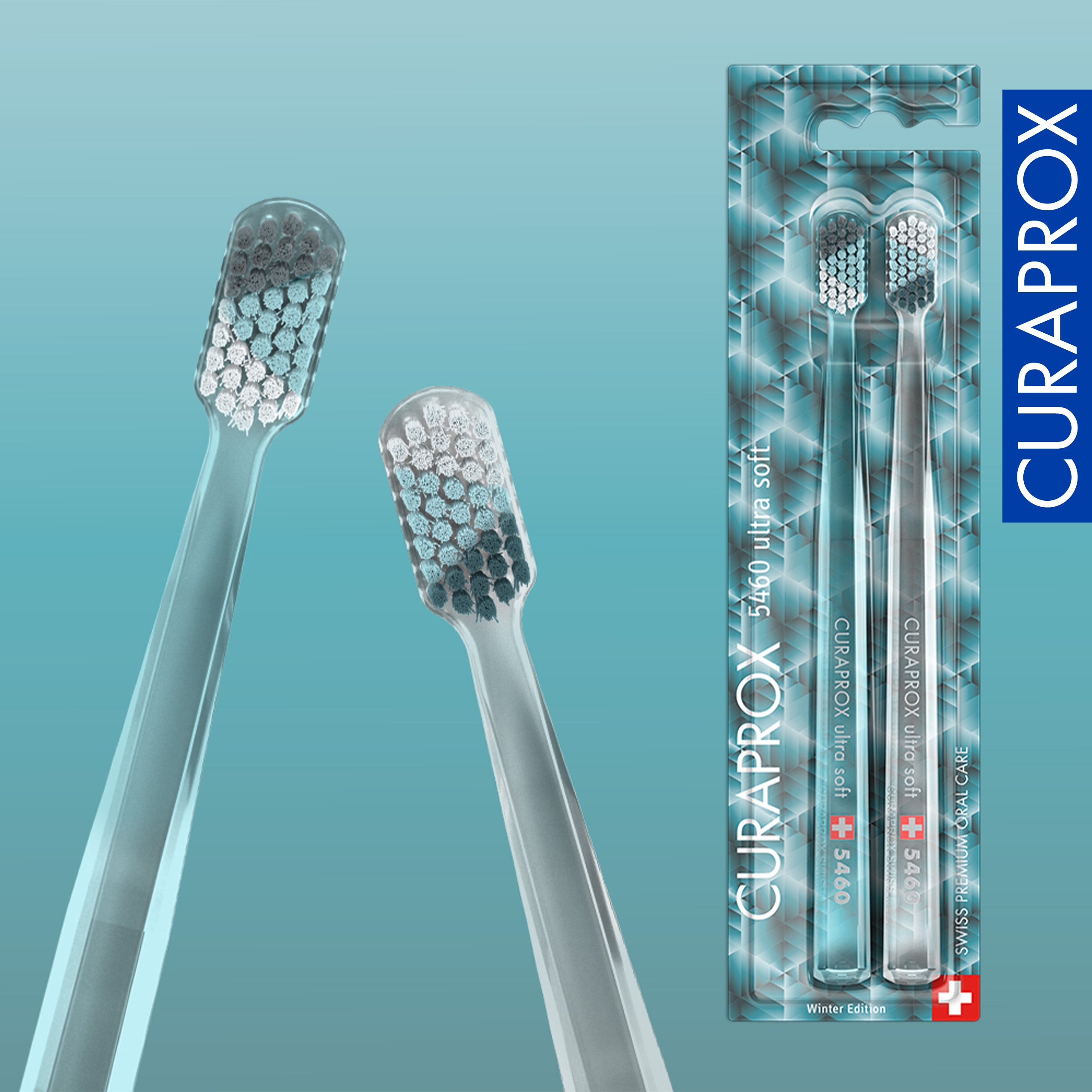 Curaprox CS 5460 Winter Edition 2022, 2 pcs