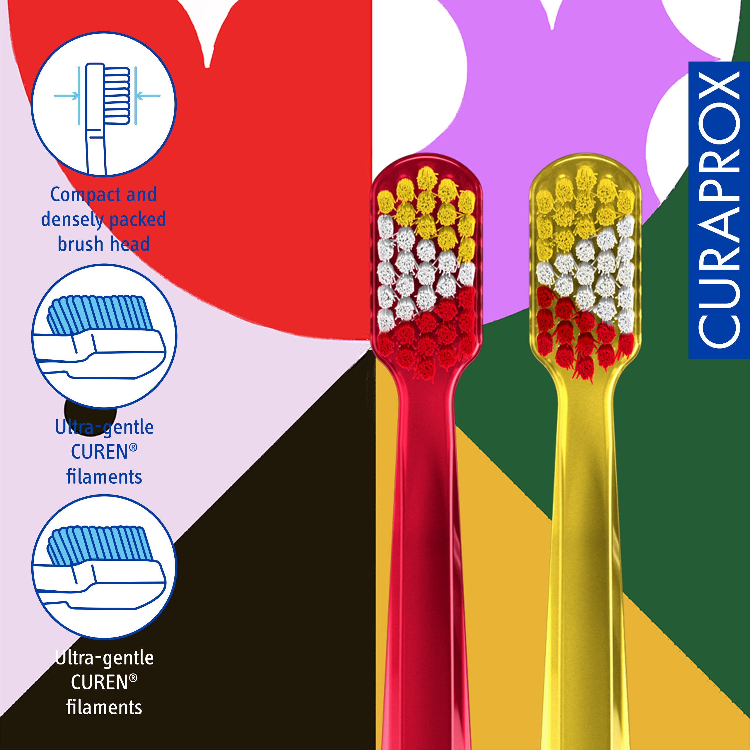 Curaprox CS 5460 Power Smile Edition, 2 pcs