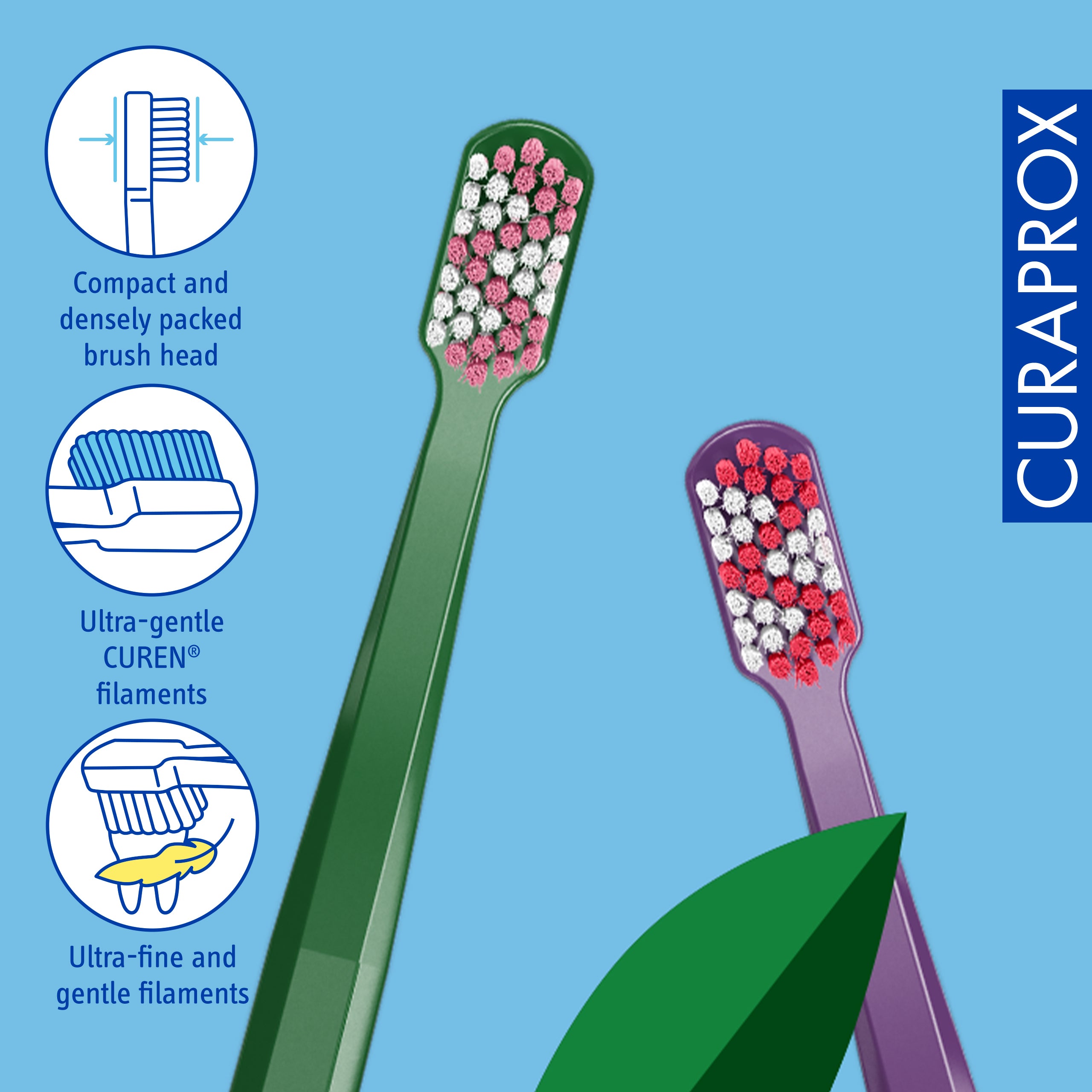 Curaprox CS 5460 Recycled Edition 2024, 2 pcs