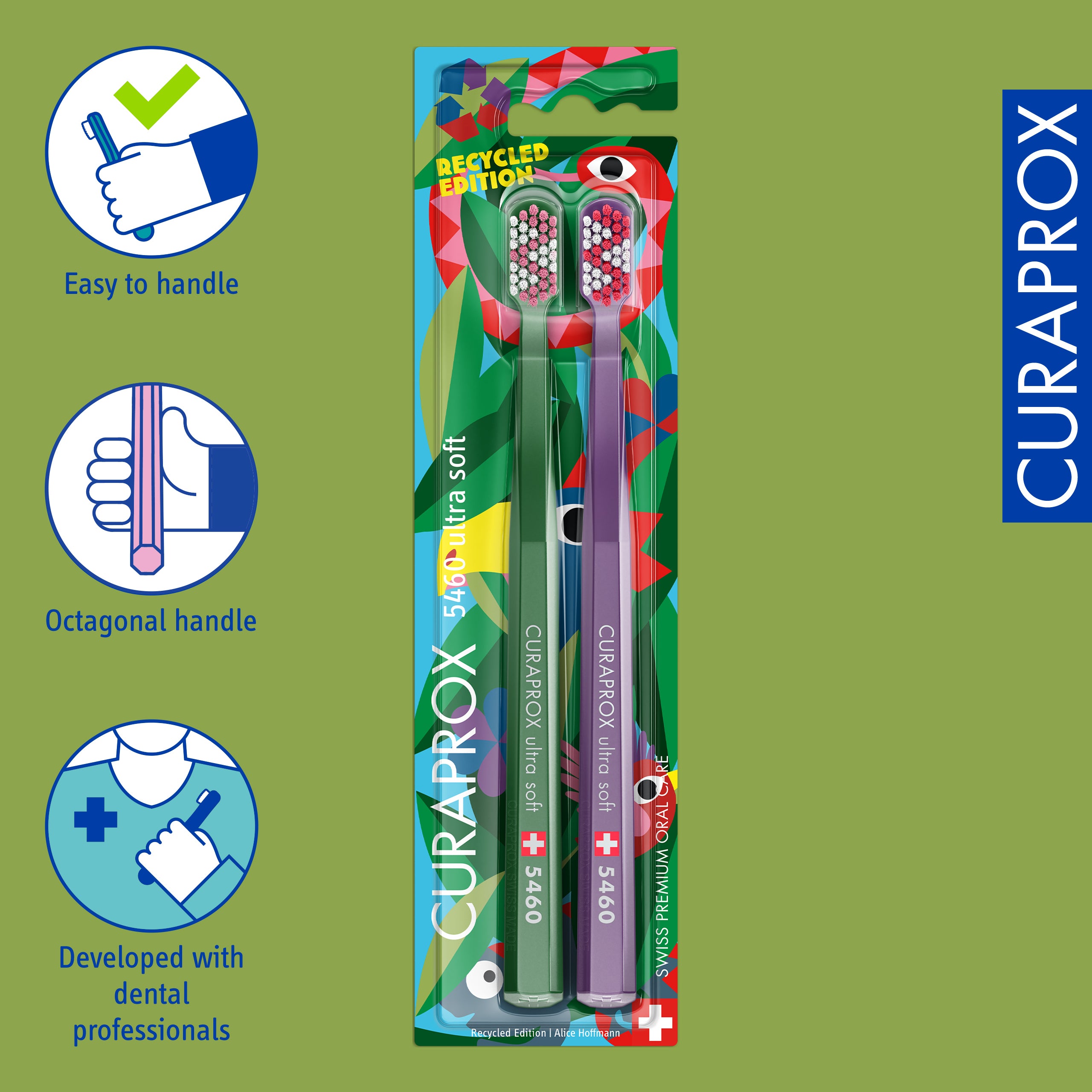 Curaprox CS 5460 Recycled Edition 2024, 2 pcs